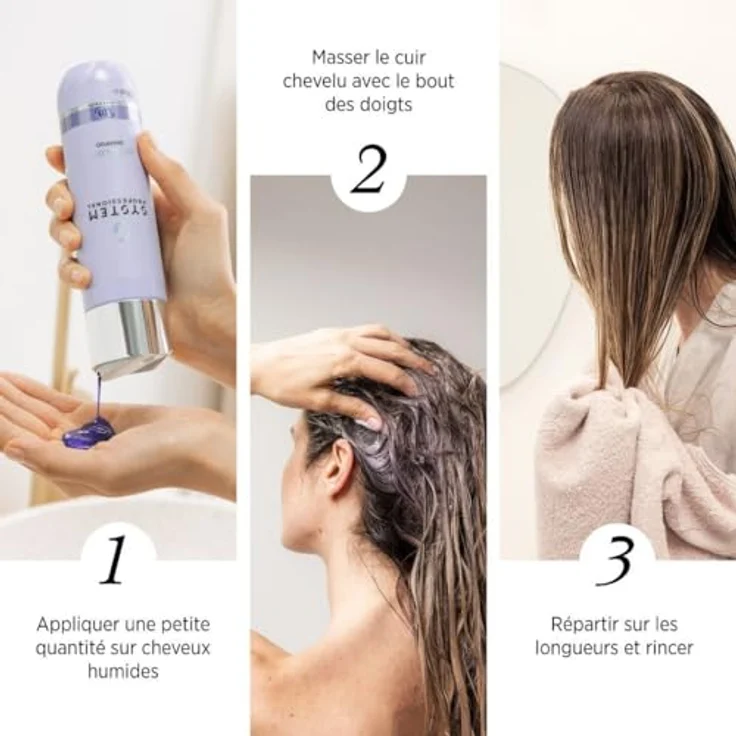 System Professional Luxeblond Shampoo 250 ml - für alle Haarfarben – Bild 3