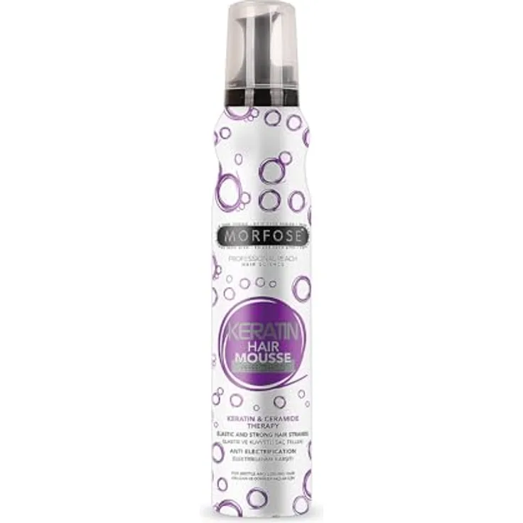 Morfose Haarschaum, Perfekter Halt mit Keratin für Volumen, 200 ml