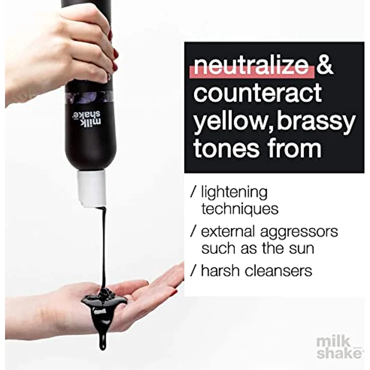 Milk Shake Icy Blond Shampoo 1000 ml – Bild 4