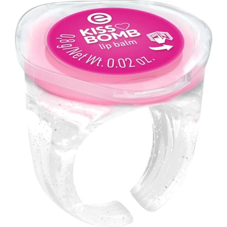 Essence Cosmetics KISS BOMB shiny lipgloss und lip balm Set, Nr. 01, Pink, glänzend, vegan, ohne Mikroplastik, glutenfrei, ohne Parabene, 10.8ml – Bild 3