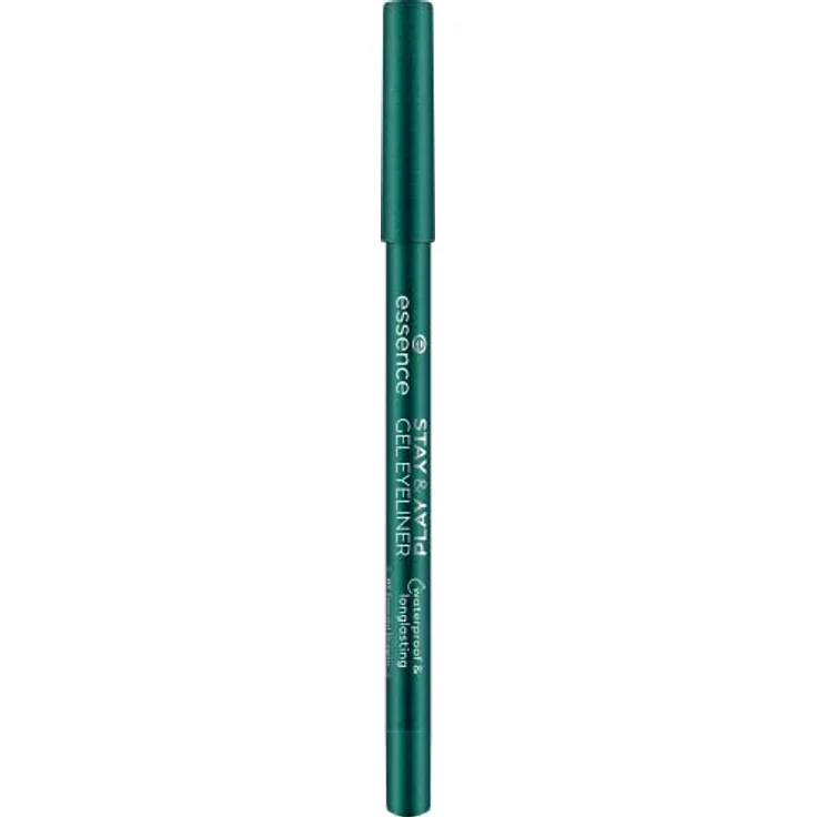 essence STAY & PLAY GEL EYELINER, Nr. 07, Grün, langanhaltend, hochpigmentiert, vegan, wasserfest, ohne Mikroplastikpartikel, Nanopartikel frei, 1er Pack (1.3g) – Bild 2