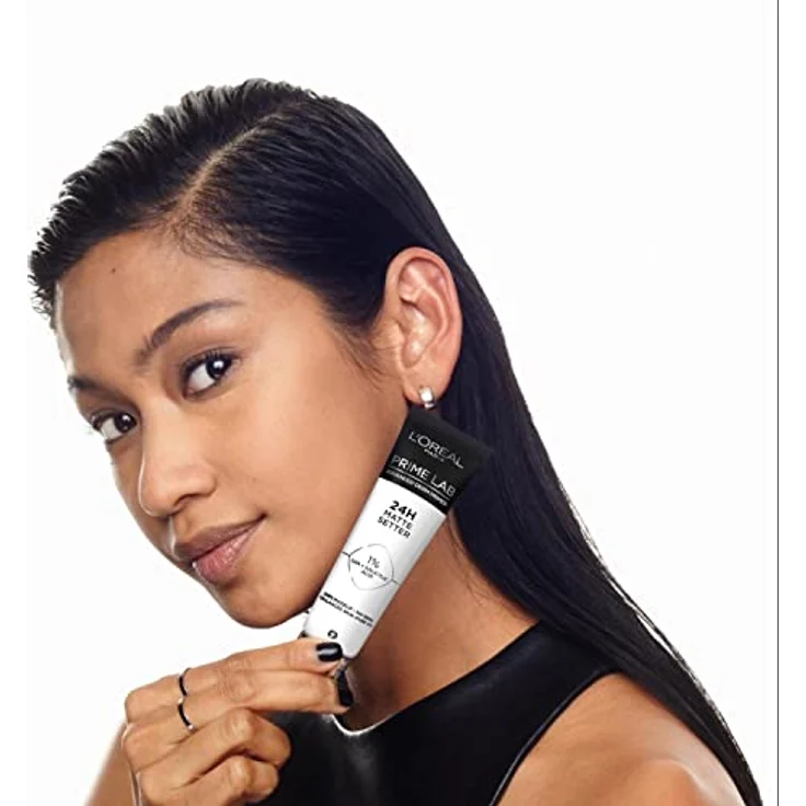 L’Oréal Paris Prime Lab 24H Matte Setter, mattierender Make-up Primer, 30 ml, für einen mattierten Look und verlängerte Haltbarkeit – Bild 6