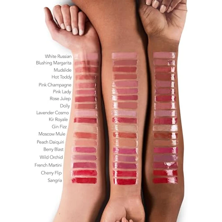BUXOM Full-On Plumping Lip Cream Lipgloss 4,2 ml mit intensiv glänzender Farbe und prickelndem Finish, Farbe: PINK LADY – Bild 3