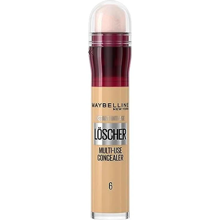 Maybelline New York Abdeckstift, Instant Anti-Age Effekt Concealer, Löscher mit Mikro-Lösch-Applikator, Nr. 06 Neutralizer, 6,8 ml – Bild 1