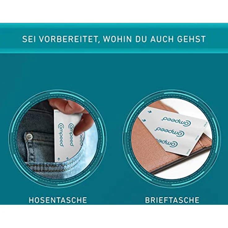 Compeed Blasenpflaster Extreme– Hydrokolloid-Pflaster für extra starken Schutz bei Blasen an den Fersen,6 Stück (1er Pack) – Bild 4