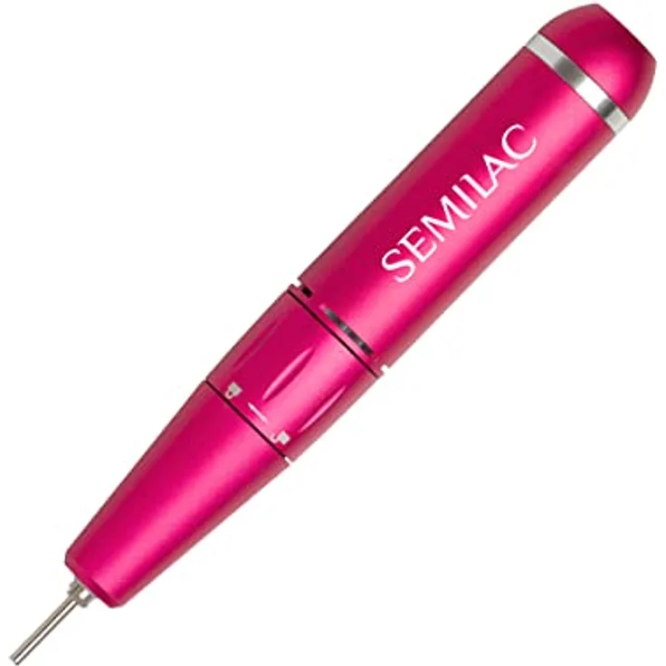 Semilac Elektrische Nagelfeile Mini Pen, Nagelpflegegerät für präzise Maniküre, kompakt und benutzerfreundlich