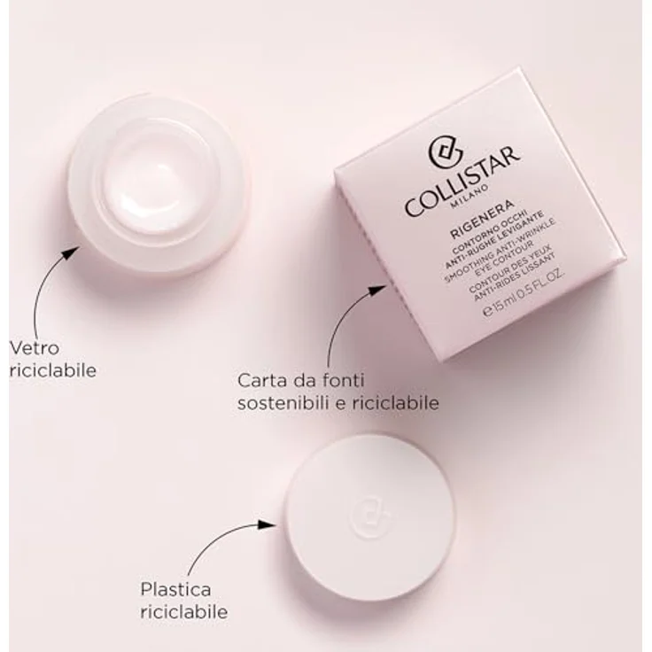 Collistar Rigenera Smoothing Anti-Wrinkle Eye Contour Anti-Falten-Augengel 15 ml für Frauen – Bild 3