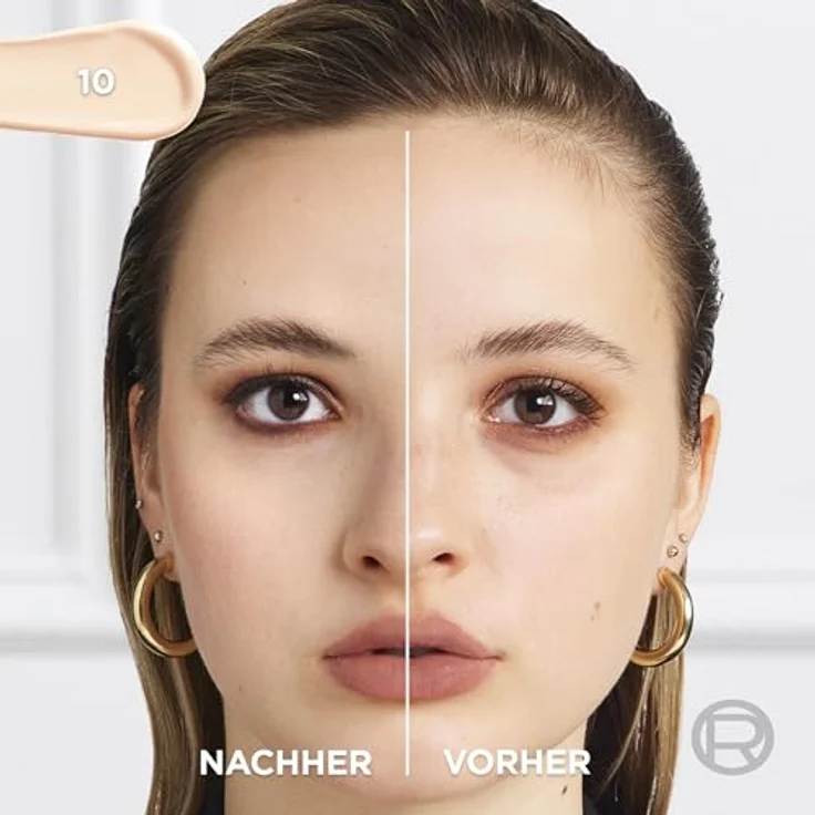 L'Oréal Paris Infaillible 32H Fresh Wear Make-up, Wasserfest und langanhaltend, Flüssige Foundation mit LSF 25, Farbe 10 Neutral, 30 ml – Bild 4