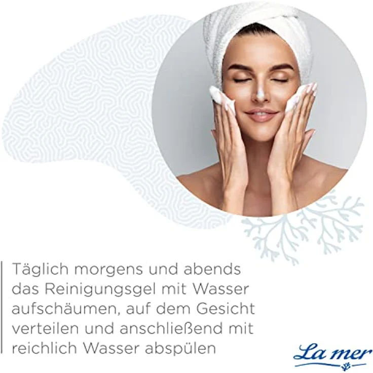 La mer MED Reinigungsgel - Sanfte Gesichtsreinigung - Schonende und gründliche Reinigung - Für empfindliche und trockene Haut geeignet - Für Frauen und Männer - 100 ml – Bild 4