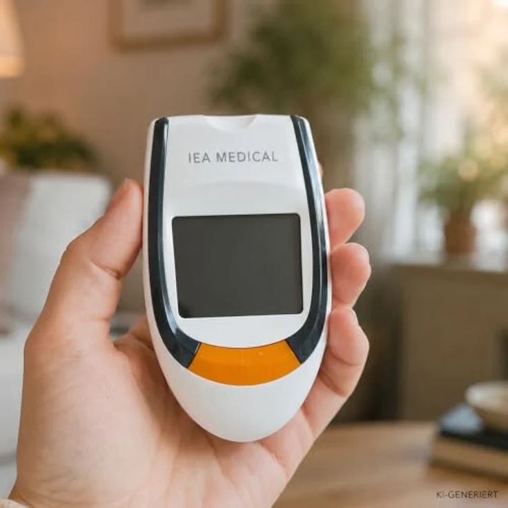 IEA Medical Blutzuckermessgerät AC-309, Komplettset inkl. 50 Teststreifen, 50 Lanzetten und Etui für einfache Selbstkontrolle zuhause – Bild 8