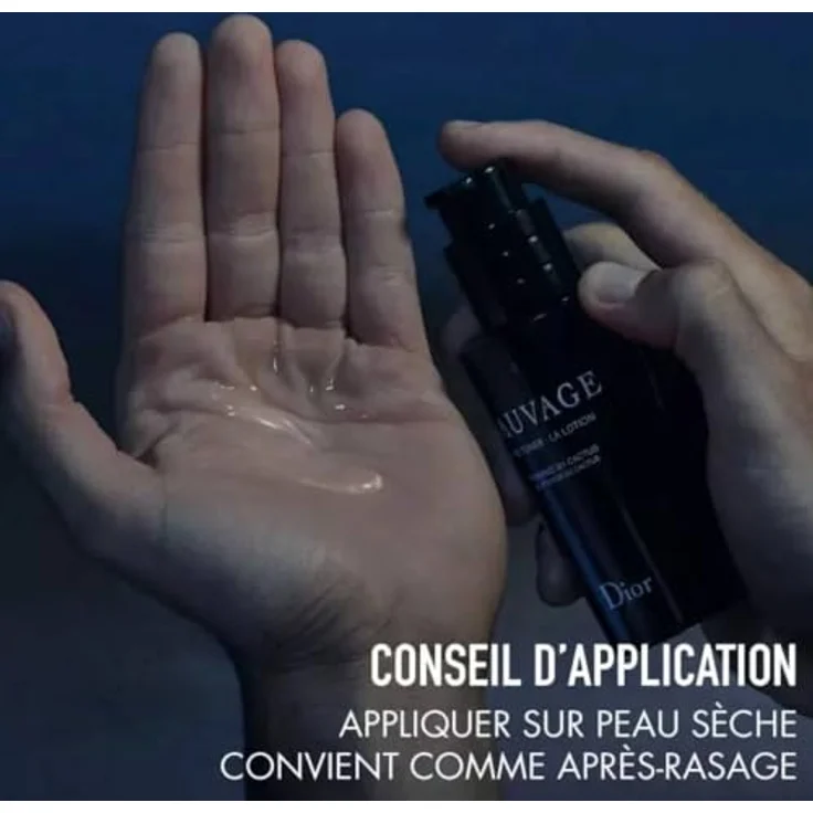 Dior SAUVAGE Lotion 100 ml, belebende Gesichtslotion mit Kaktusextrakt – Bild 2
