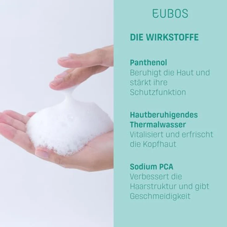 EUBOS SENSITIVE Shampoo Dermo Protectiv, 150 ml - sanfte Pflege für empfindliche Kopfhaut – Bild 4