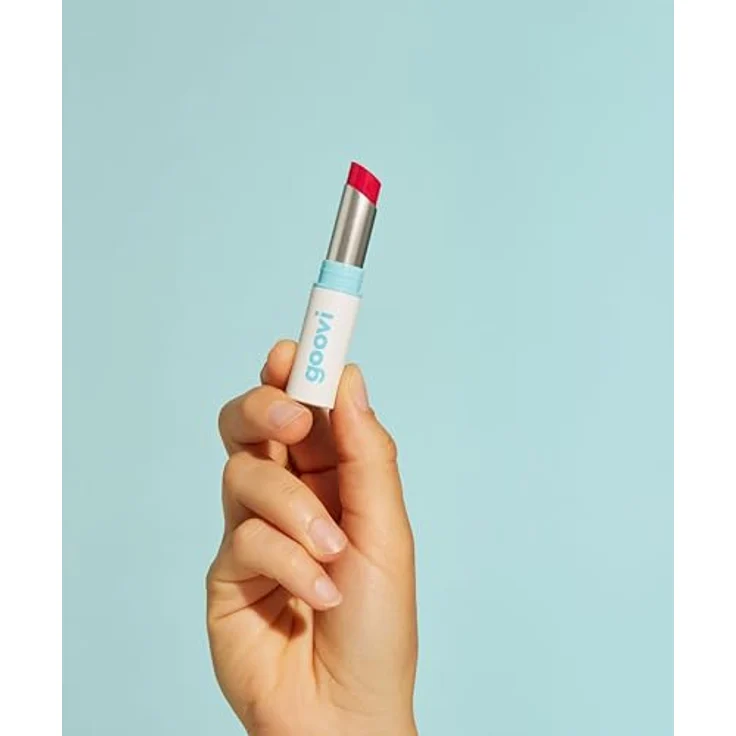 GOOVI That's My Glow Tinted Lip Balm, getönter Lippenbalsam mit Meeresalgenextrakt, pflegend & glänzend, 2,5g – Bild 2