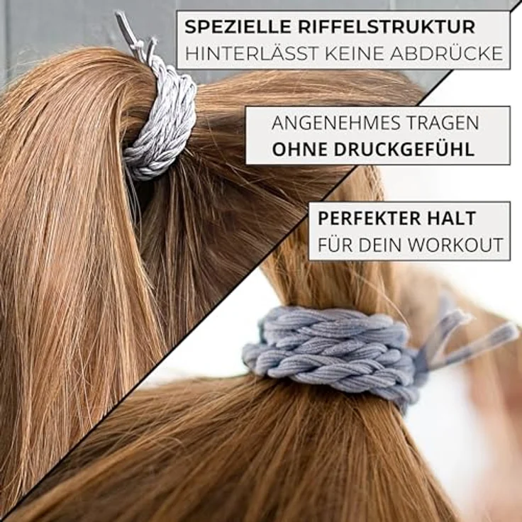 Bellody Original Haargummis Classic Black 4 Stück – Bild 5
