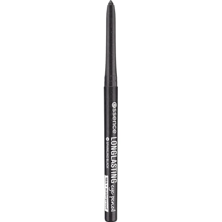 essence Longlasting eye pencil Eyeliner 0.28 g sparkling black – Bild 2