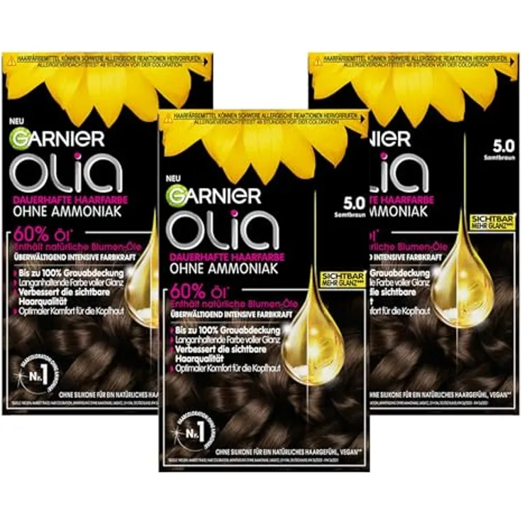 Garnier Olia Intensivcoloration Haarfarbe 5.0