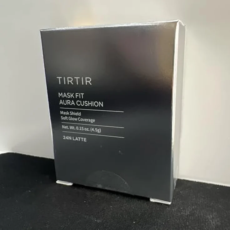 TIRTIR Mask Fit Aura Cushion Mini, feuchtigkeitsspendendes Make-up im Schwamm, 4.5 g, Farbton 24N Latte, zur Verjüngung der Gesichtshaut – Bild 7