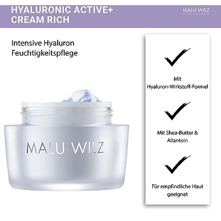 Malu Wilz Hyaluronic Active Cream Rich 50 ml – Bild 4