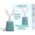 Y-Brush Y-Brush NylonStart 2024, Elektrische Zahnbürste mit 2-in-1-Doppelwirkung und Zungenreiniger