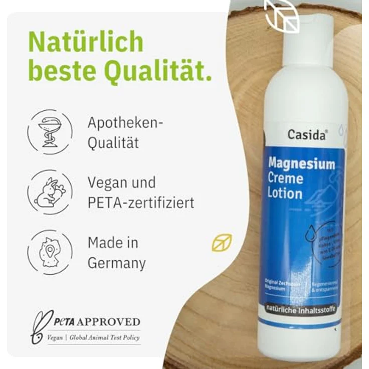 Magnesium Creme Lotion Zechstein 200 ml  – Bild 3