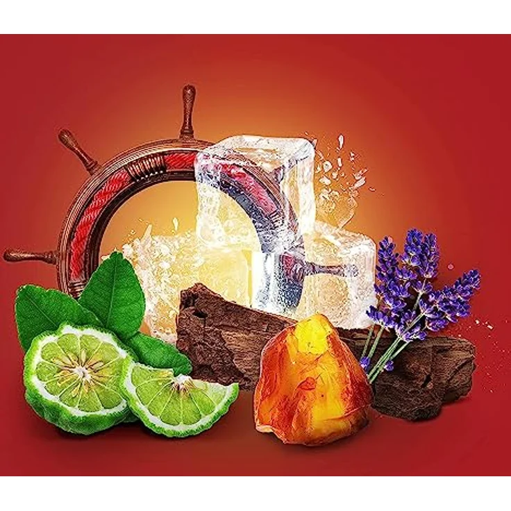 Old Spice Captain Duschgel & Shampoo Für Männer 1000 ml, 3-in-1 Körper-Haar-Gesichtsreinigung, Lang Anhaltend Frisch – Bild 4