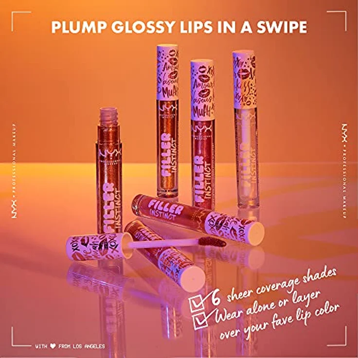 FILLER INSTINCT plumping lip polish #let's glaze 2,5 ml – Bild 2
