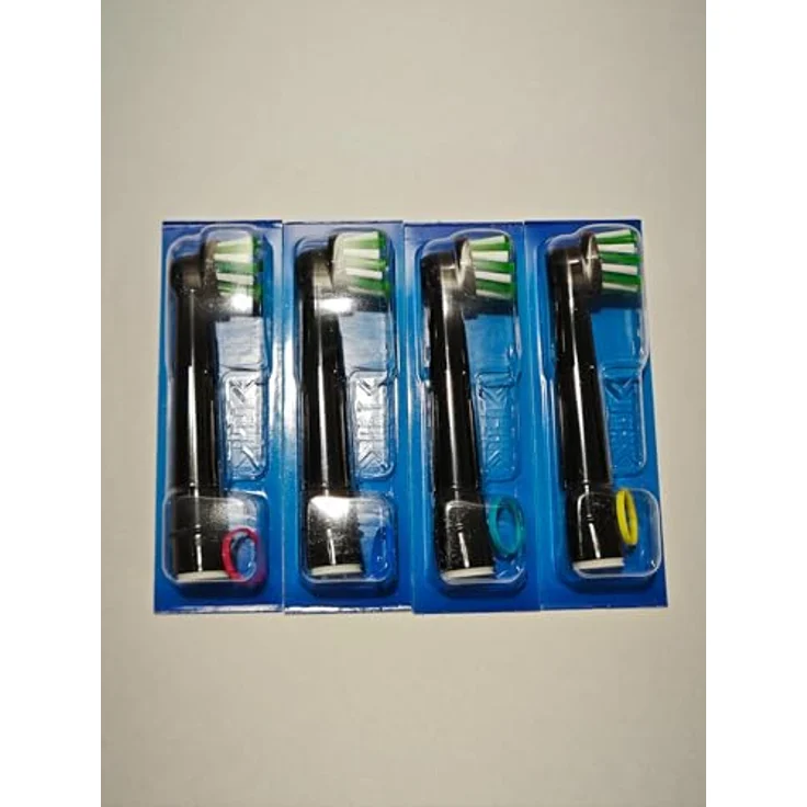 Braun Oral-B PRO Cross Action, 4er Pack Ersatzbürsten für elektrische Zahnbürsten, farbige Fasern zeigen den Austauschbedarf an – Bild 1