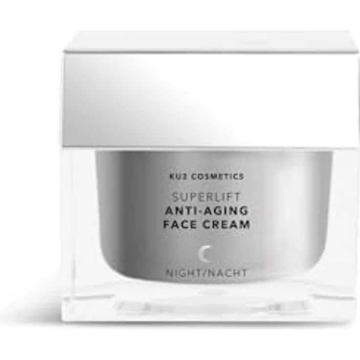 KU2 Cosmetics Superlift Anti-Aging Nachtcreme, regenerierende Nachtpflege mit Lifting-Effekt, 50 ml, Made in Germany