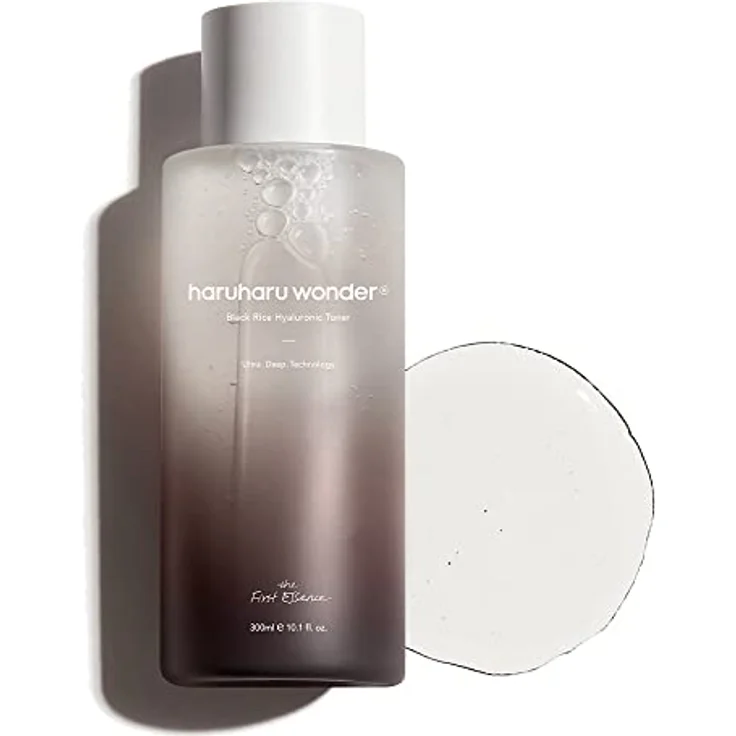 Haruharu Wonder Black Rice Hyaluronic Toner, Gesichtsreinigung mit 300 ml - feuchtigkeitsspendend und antioxidativ – Bild 1
