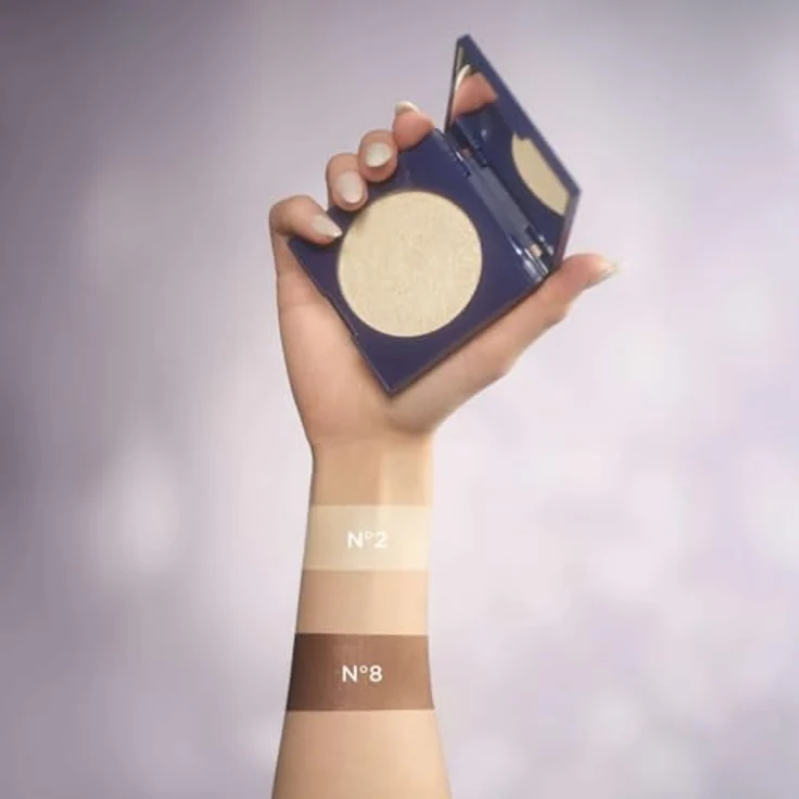 ARTDECO Diamond Beauty Powder, All-Over-Highlighter Puder mit Diamantenschimmer im limitierten Ocean Wave Design, nachfüllbare Dose, 7 g – Bild 5