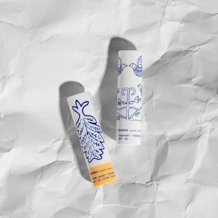 Korres Thyme & Honey, nährender Lippenbalsam mit intensiver Feuchtigkeitspflege, 4,5 g, vegan – Bild 3