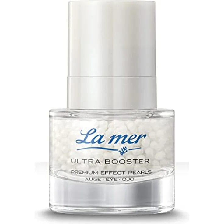 La mer Ultra Booster Premium Effect Pearls Auge - Regenerierende Augencreme gegen Schwellungen und Augenringe - Glättet Fältchen - Für intensive Feuchtigkeit und kühlendem Soforteffekt - 15 ml