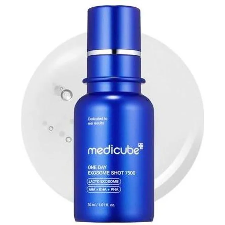 Medicube One Day Exosome Shot Pore Ampoule, Gesichtsserum mit 7500 ppm Exosomen, 30 ml
