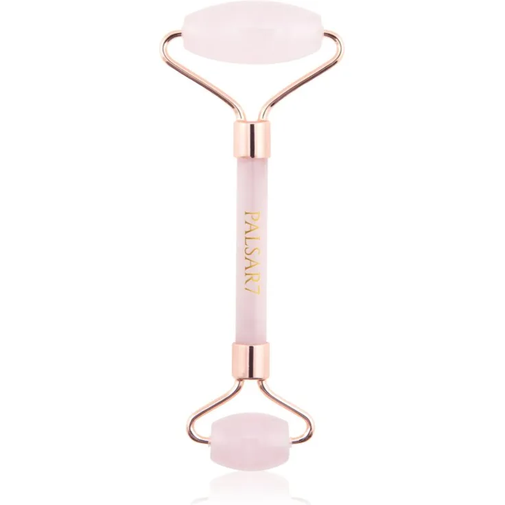 PALSAR7 Rose Quartz Face-Roller, Massagerolle für das Gesicht, 1 St.