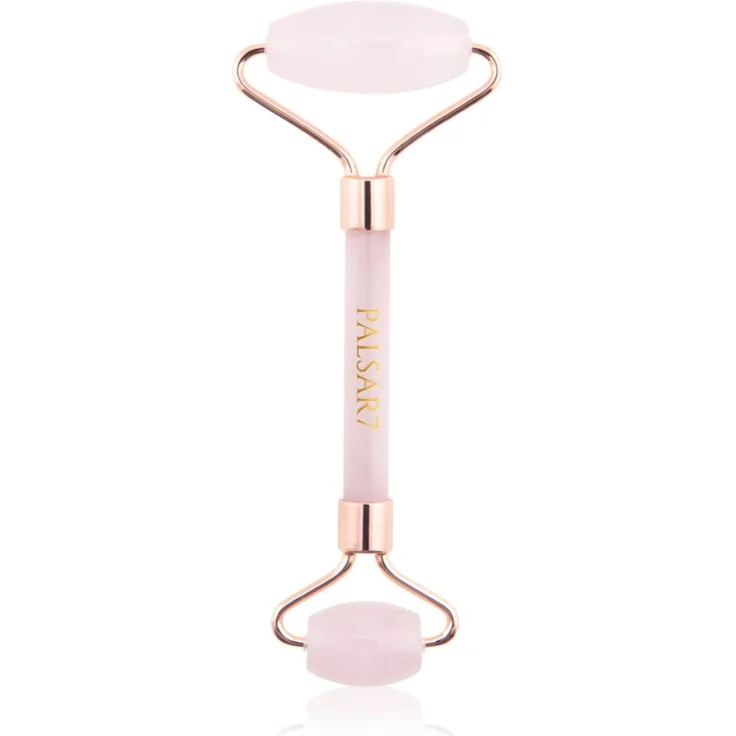 PALSAR7 Rose Quartz Face-Roller, Massagerolle für das Gesicht, 1 St.