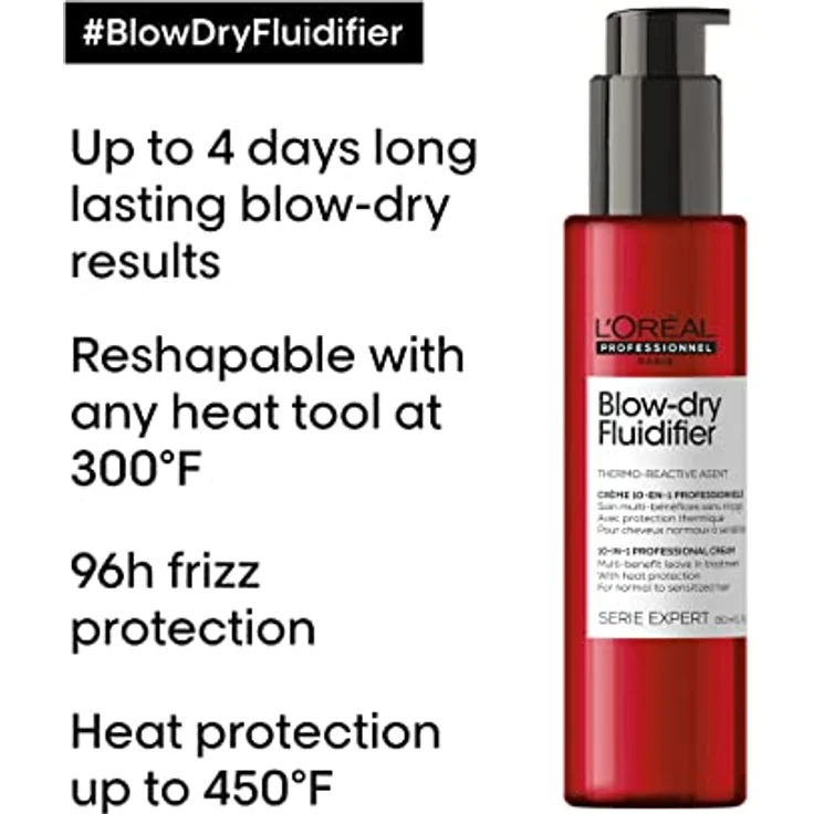 L'Oréal Creme Serie Expert Blow-Dry Fluidifier 10-in-1 Cream 150 ml – Bild 3
