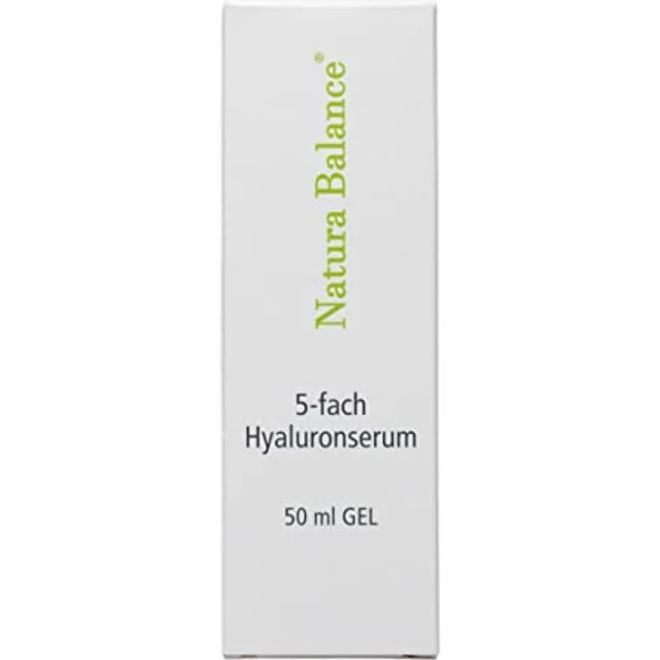 Natura Balance 5 fach Hyaluron Serum Gel, 50ml Anti-Aging Feuchtigkeitsbooster mit 5 Hyaluronsäuretypen, vegan, Made in Germany – Bild 4