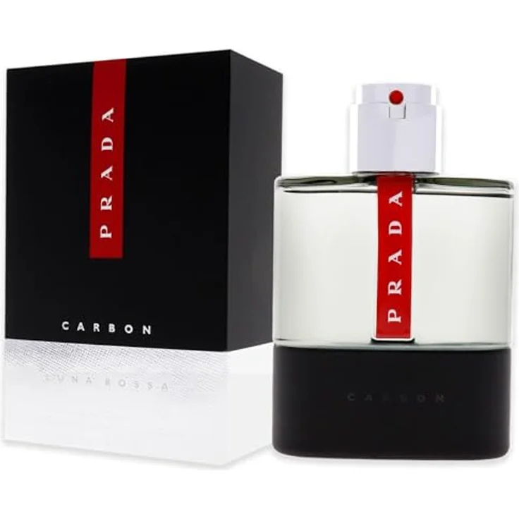 Prada Luna Rossa Carbon Eau de Toilette (EdT) Herrenduft 100 ml Duftfamilie: aromatisch, Fougere – Bild 4