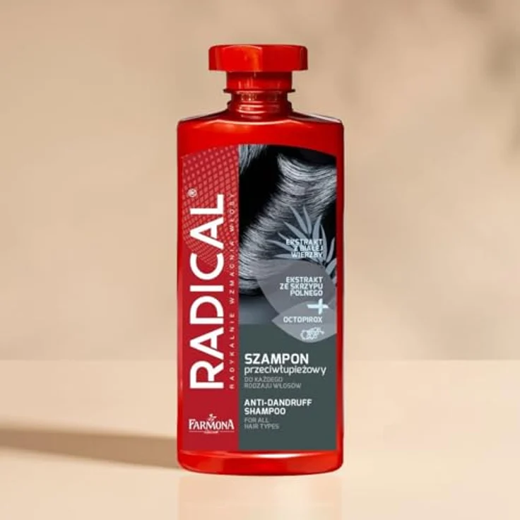 Farmona Radical Anti-Schuppen Shampoo, 400ml für alle Haartypen mit schuppenbekämpfender Formel – Bild 2