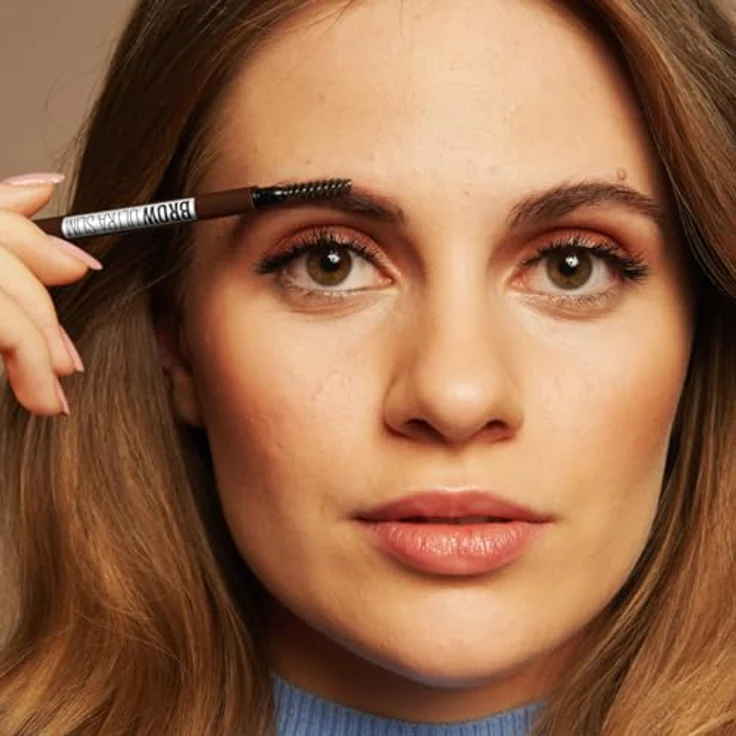 MAYBELLINE NEW YORK Express Brow, automatischer Augenbrauenstift für Damen, Farbton Medium Brown, 9 g, präzise Korrektur und voluminöses Augenbrauen-Design – Bild 5