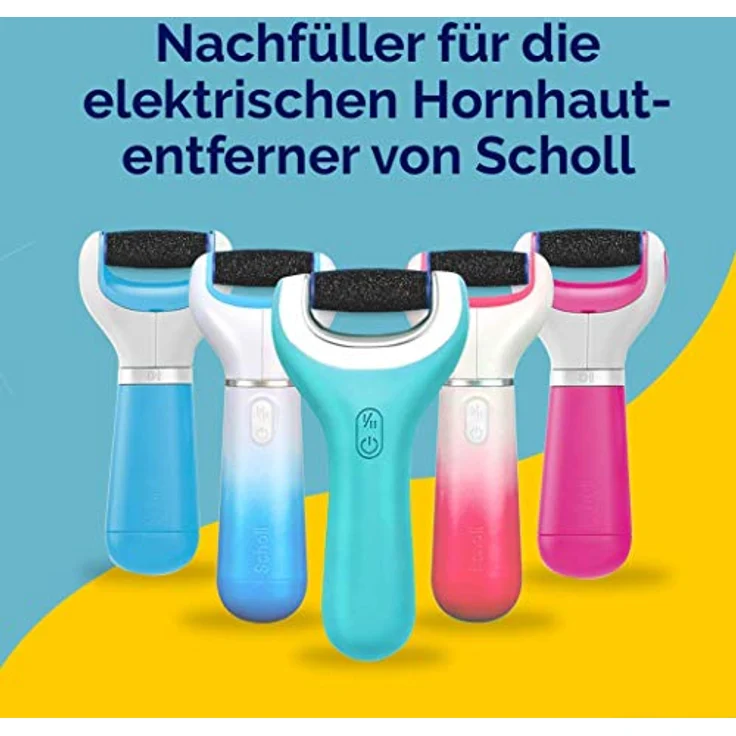 Scholl Velvet smooth Expr.Pedi Ersatzro.ex.stark 2 St. – Bild 6