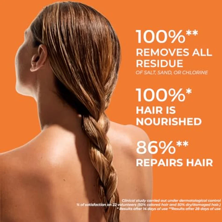 Phyto Plage Rehydrating After-Sun Shampoo, 250 ml, Sonnenschutz-Shampoo für durch Sonne, Chlor oder Salzwasser geschädigtes Haar – Bild 5