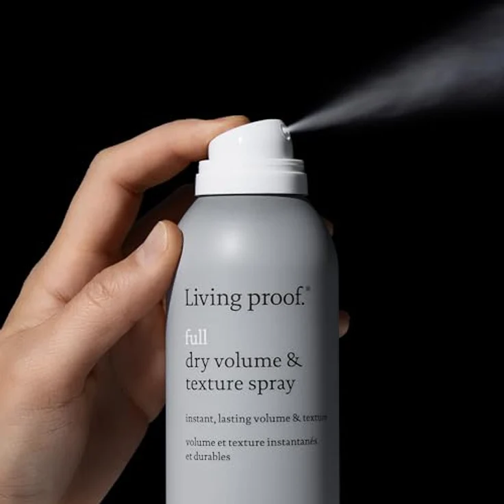Living Proof Full Dry Volume & Texture Spray | Texturizing-Spray für feines, dünnes Haar für Volumen und Fülle | Hitzeschutz bis 210°C | Vegan, ohne Silikone, Parabene, Sulfate | 95ml – Bild 2
