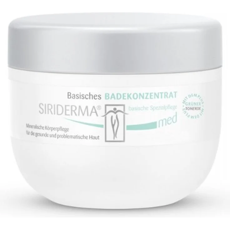 SIRIDERMA Siriderma Basisch BD Konz 500 g Badezusatz mit grüner Tonerde, mineralische Körperpflege – Bild 3