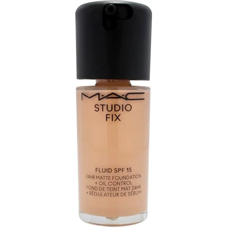 MAC Cosmetics Studio Fix Fluid SPF 15, 24HR Matte Foundation + Oil Control, Farbton NW22, 30 ml – Bild 2