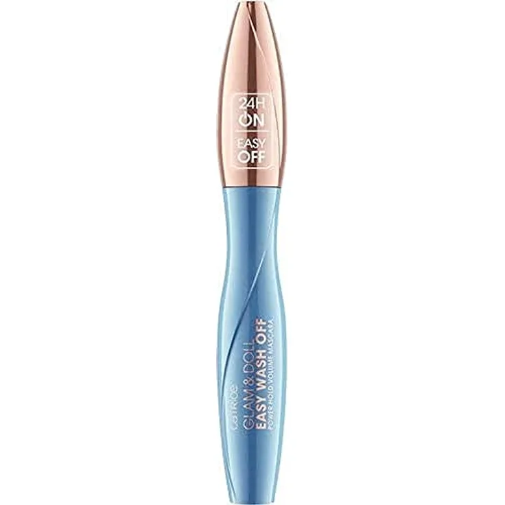 Catrice Glam & Doll Easy Wash Off Power Hold Volume Mascara, Nr. 010, Schwarz, langanhaltend, volumengebend, vegan, ohne Mikroplastikpartikel, Nanopartikel frei, ohne Parfüm, 1er Pack (9ml)