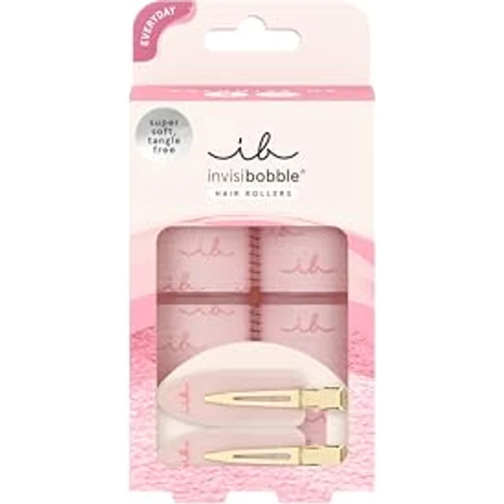 invisibobble Volumize Me Set, 6-teiliges Haarstyling-Set mit sanften Lockenwicklern und creaseless Haar-Clips für voluminöse Locken und gesundes Haar – Bild 1