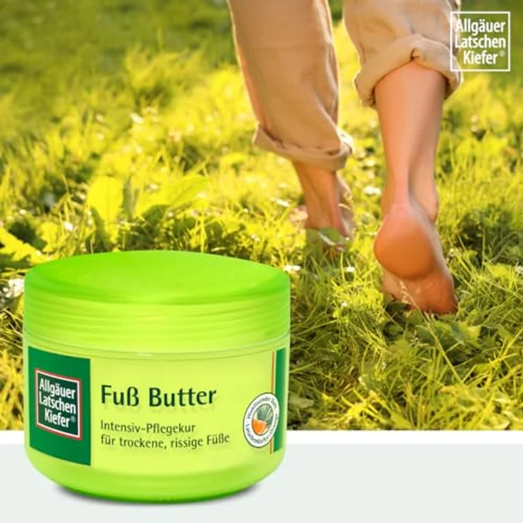 Dr. Theiss Naturwaren GmbH Allgäuer Latschenkiefer Fuß Butter Creme, 200 ml, intensiv pflegend mit Shea Butter und Pflanzenextrakten – Bild 2