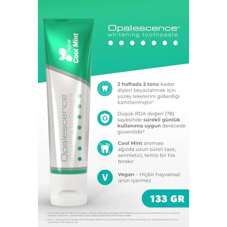 Opalescence Whitening Zahnpasta Cool Mint, 133 ml – Bild 3