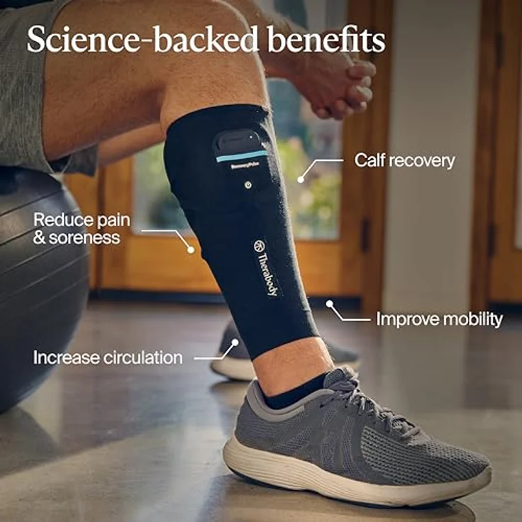 Theragun, Massagegerät, RecoveryPulse - Calf Sleeve (Wade) - XL – Bild 3